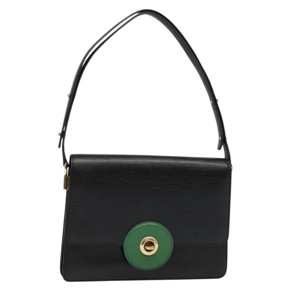 LOUIS VUITTON Epi Free Run Shoulder Bag Green Black M52414 LV Auth - Picture 2 of 16
